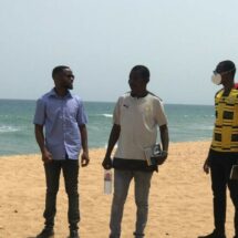 Beach Soccer Starts Soon As Volta FA Pays Courtesy Call On MCE For Ketu South Municipality