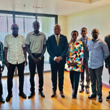 Volta FA Pays Courtesy Visit to Hon. Okudzeto Ablakwa, Seeks Support for Football Development in the Volta Region