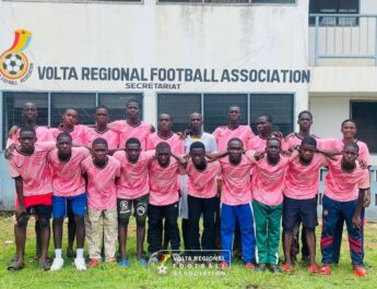 Team Volta U15 Depart for GFA Elite U15 Boys Championship in Prampram