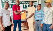 Ho Old Battalions Group Visit Volta Regional Football Association