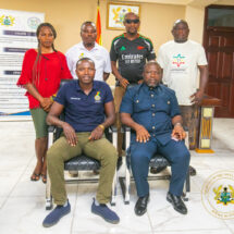Volta Regional Minister, Hon. James Gunu Meets Leadership of Volta FA