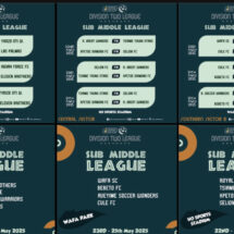 Organizing Committee Announces Sub-Middle League Schedule