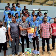 South Tongu District Football Association Motivates WAFA SC Ahead of Middle League Finals