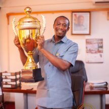 Trophy Tour Team Receives Warm Welcome in Hohoe