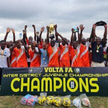 Ho Municipal U15 Team wins Volta FA Inter-District Juvenile Championship