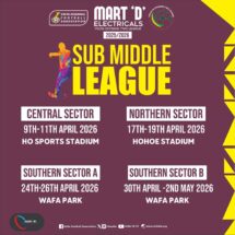 Organizing Committee sets dates for 2025/26 Division Two Sub-Middle League