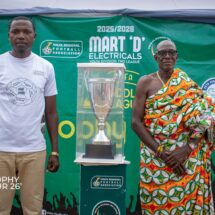 Kwamekrom Welcomes Volta FA Trophy Tour