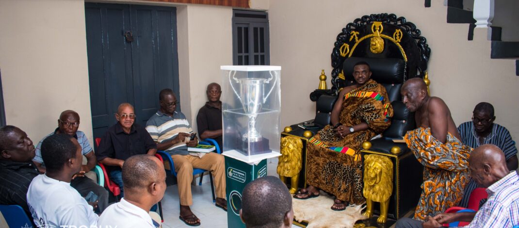 Kwamekrom Welcomes Volta FA Trophy Tour