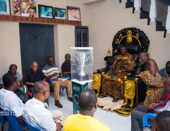 Kwamekrom Welcomes Volta FA Trophy Tour