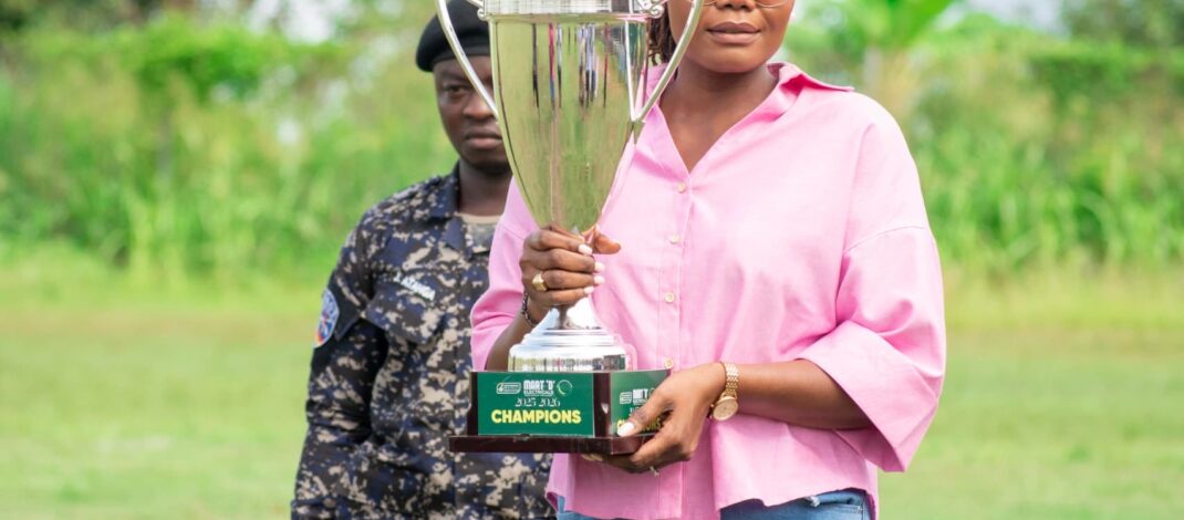 Mama Bobi III Presents Volta FA Division Two Trophy Ahead of Regional Middle League Final