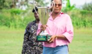 Mama Bobi III Presents Volta FA Division Two Trophy Ahead of Regional Middle League Final