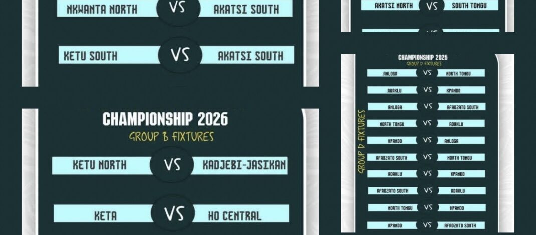 Fixtures Released for U-17 Inter-District Championship.
