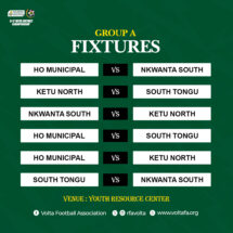 VRFA U-17 Championship: Group A and B fixtures released