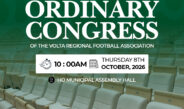 Volta FA Sets October 8 for 2026 Ordinary Congress in Ho